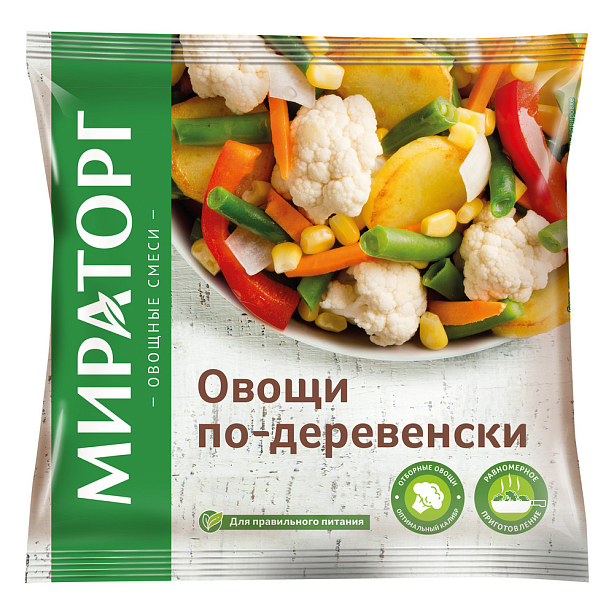 Овощи по-деревенски с/м 400г*10 (4кг)