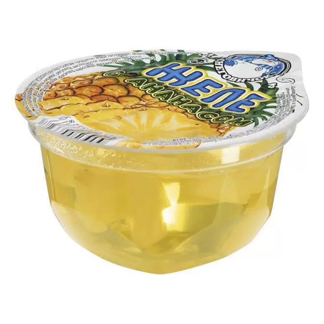 Желе с ананасом "Снеговичок"  150гр (12 шт.)
