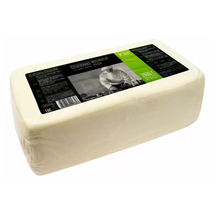 ТМ "COOKING" Сыр полутвердый "Mozzarella Pizza" (зелен) 2600 гр. 40% (4шт) 