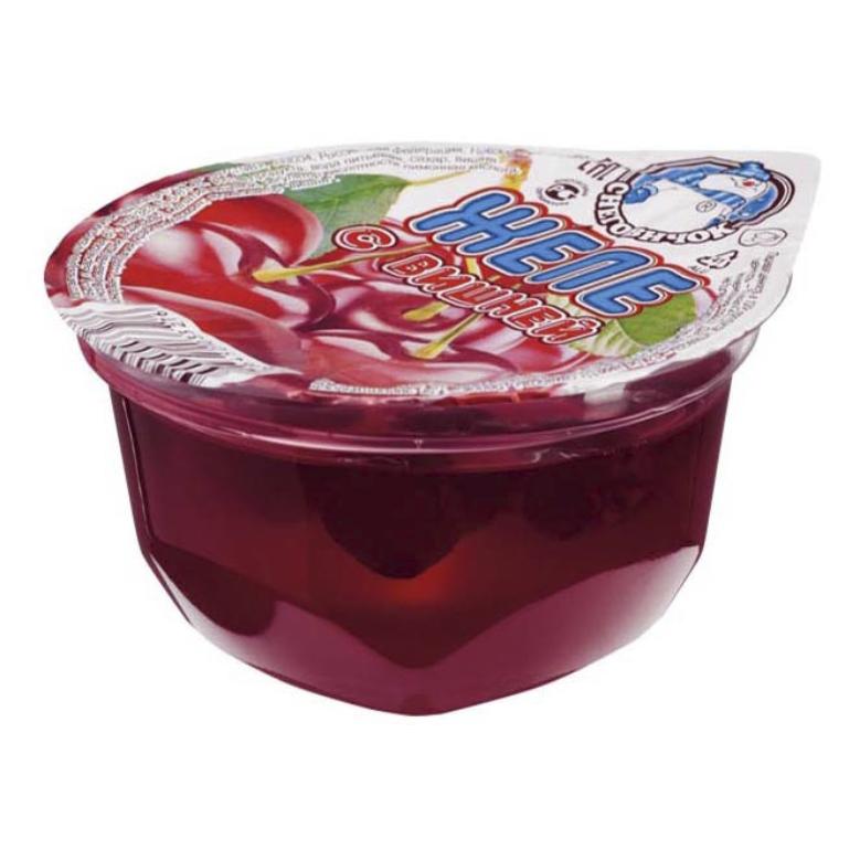Желе с вишней "Снеговичок" 150гр (12 шт.)