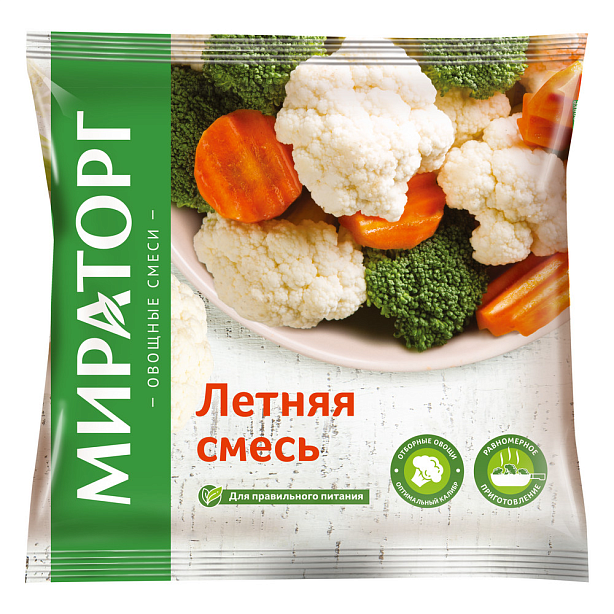 Летняя смесь (овощи) с/м 400г*10 (4кг)