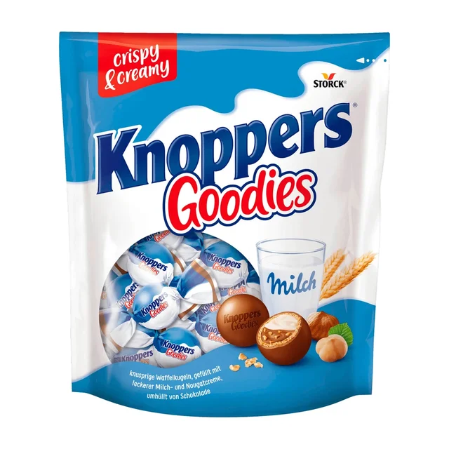 Вафли  KNOPPERS GOODIES 180 г (STORCK)