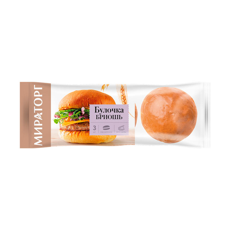 Булочка бриошь 70г*27 (1,890 кг)