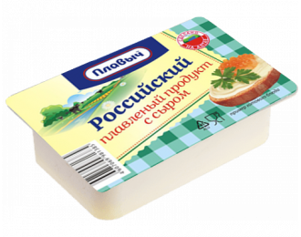 Плавыч Плавленный продукт 90 гр "Российский"  "К столу" /40 шт/кор