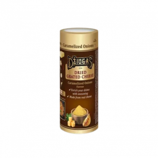 Сыр сухой ТЕРТЫЙ со вкусом карамелизированного лука "Джюгас" 80гр 35% (10шт)