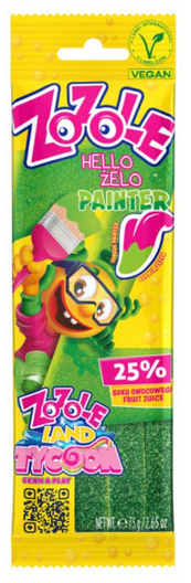 Мармелад  PAINTER GREEN  300gx16szt (MIESZKO ŻELKI ZOZOLE)
