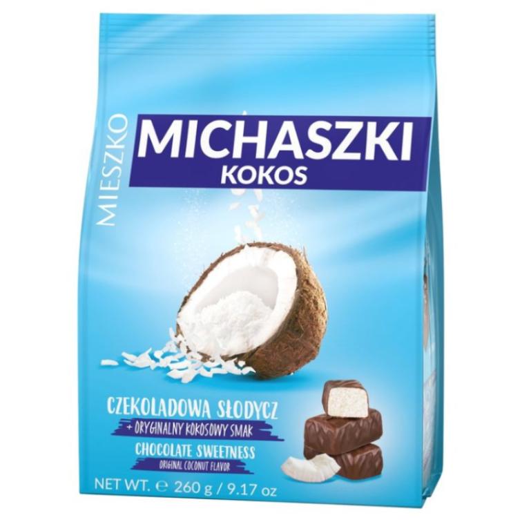 Пралине MICHASZKI KOKOS CUK 260gx12szt ETR  ( MIESZKO )