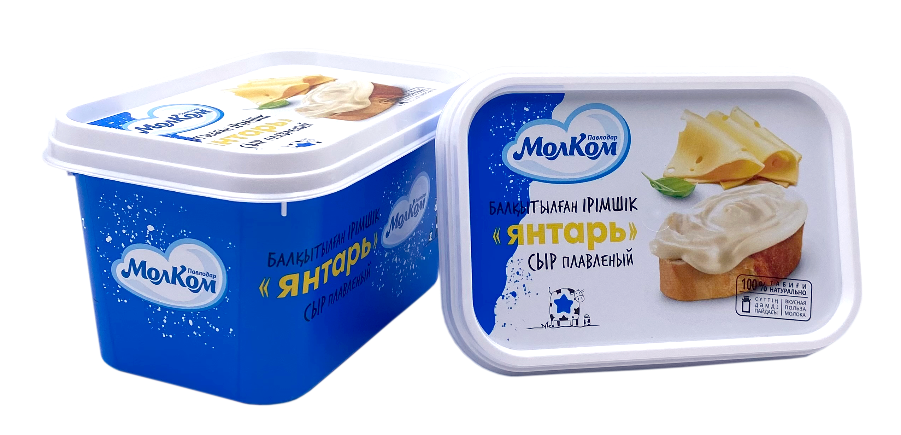 ГОСТ Сыр плавленный "Янтарь" 200 гр.  60%  /Молком