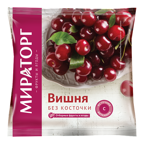 Вишня без косточки с/м 300г*20 (6кг)