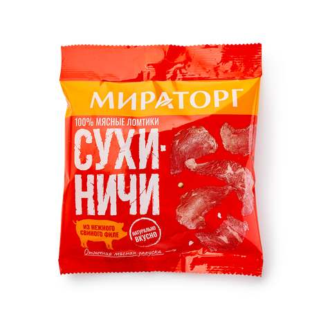 Сухиничи из свинины Классические ОХЛ Дой-пак 40г*10 (0,40кг) ООО "Мираторг-Курск" Россия