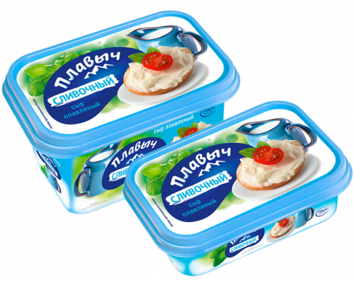 Плавыч ванночка Сливочный 400 гр /Плавыч/ 8шт/кор