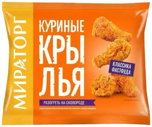 Крылышки куриные 400г*9 (3,6кг) ООО "Мираторг Запад" РОССИЯ