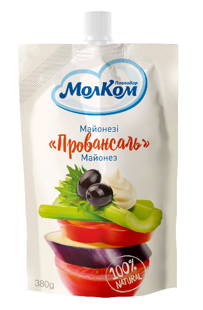 Майонез провансаль 67%   д/п  0,38 кг МОЛКОМ