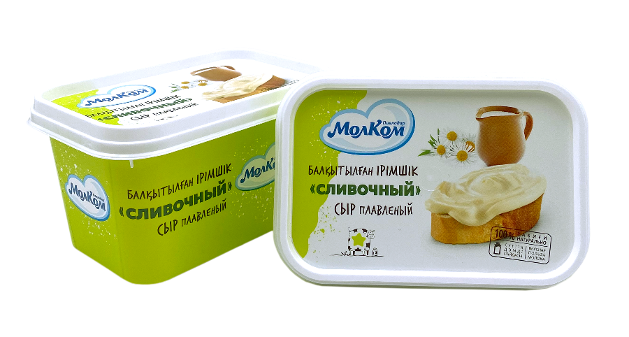 ГОСТ Сыр плавленный "Сливочный" 200 гр МОЛКОМ