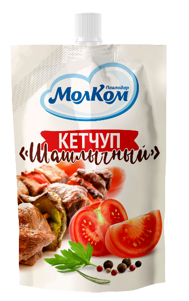 Кетчуп шашлычный  д/п  0,35 кг МОЛКОМ