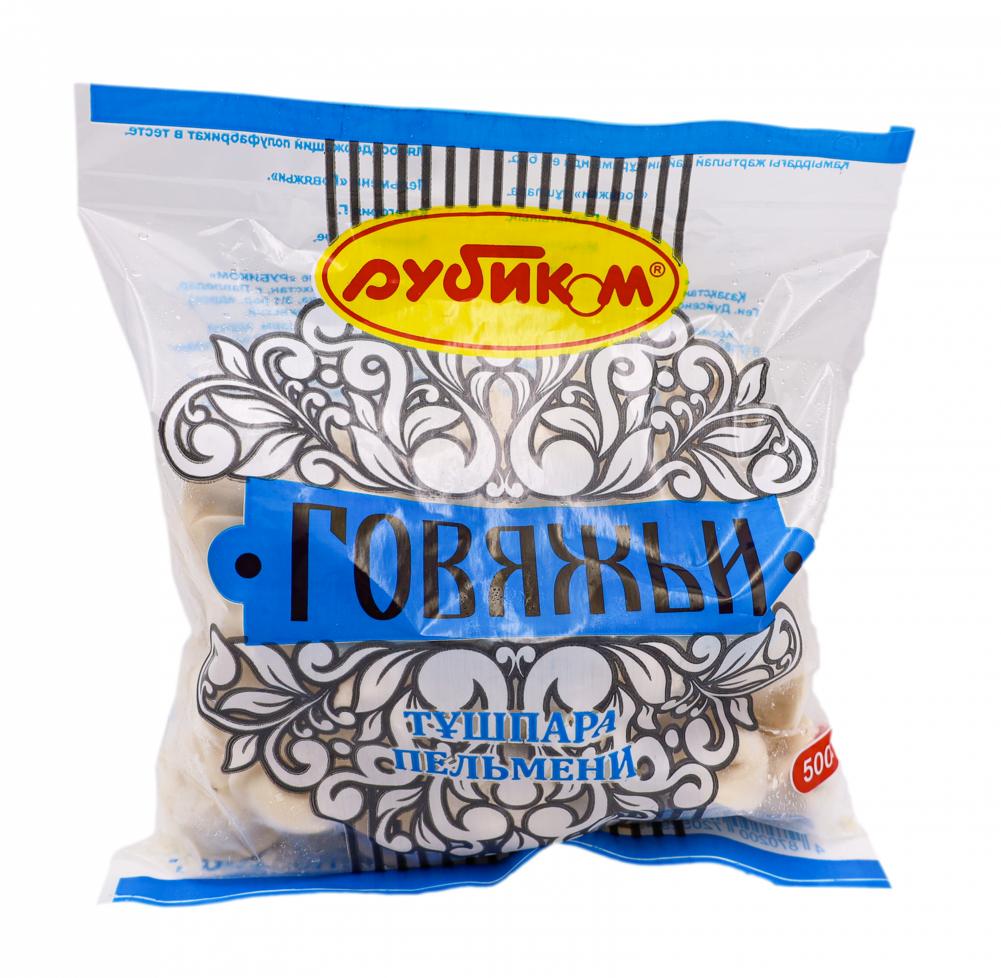 РУБИКОМ    ПЕЛЬМЕНИ ГОВЯЖЬИ ШТ 0,5кг