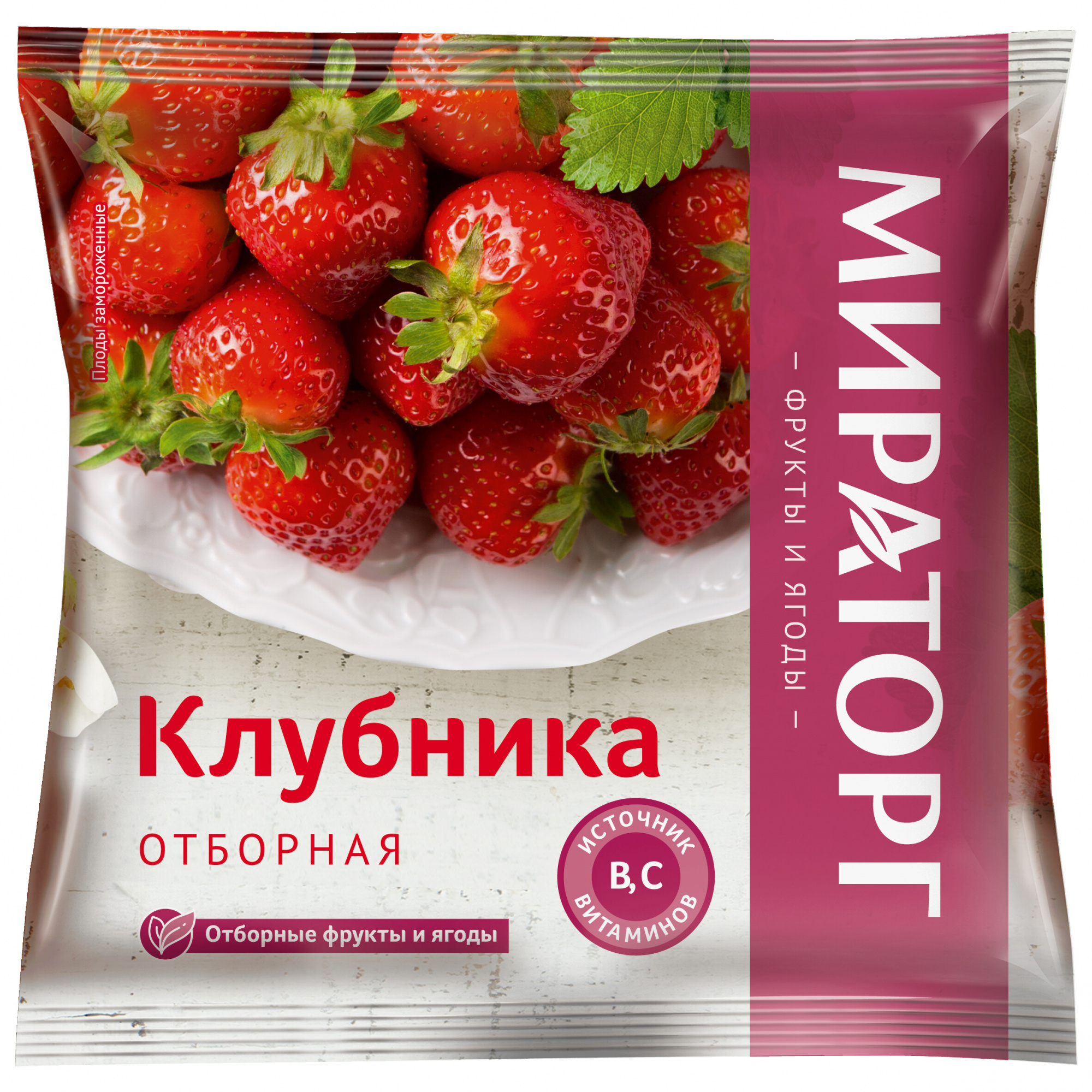 Клубника с/м 300г*20 (6кг)